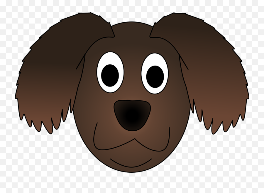 Dog Pup Animal Canine Brown Pet Happy - Cartoon Dog Head Png,Dog Head Png