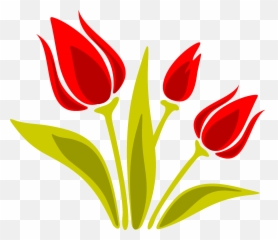 Clip Art Black And White Stock Indira Gandhi Memorial - Tulip Flower Wall Painting Png,Tulip Png