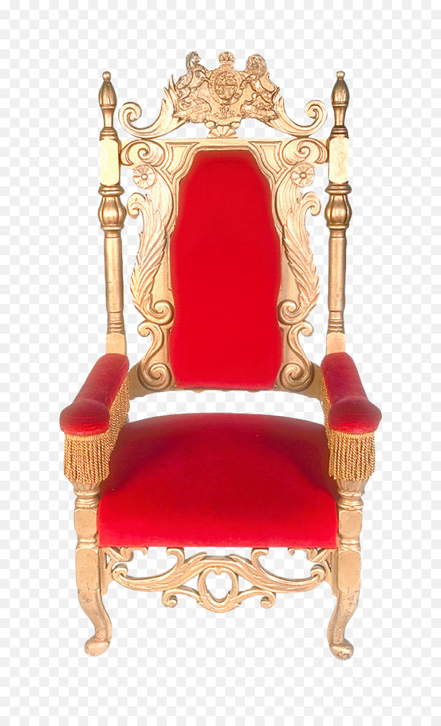 Transparent Red Throne Png Clipart Decoração De Natal - Transparent Throne Png,Chair Clipart Png