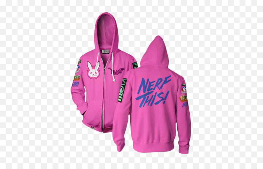 Overwatchu0027 Jinx Hoodies How And When You Can Wear Your - D Va Overwatch Hoodie Png,Jinx Png