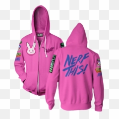 Overwatchu0027 Jinx Hoodies How And When You Can Wear Your - D Va Overwatch Hoodie Png,Jinx Png