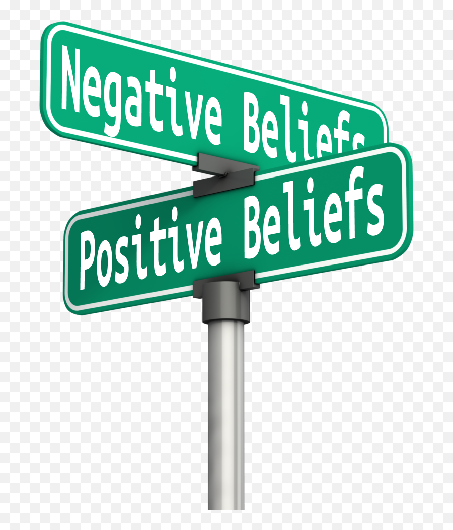 Career Corner Street Sign - Positive And Negative Beliefs Png,Street Signs Png