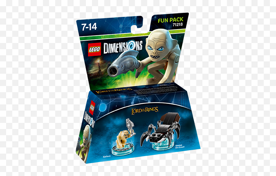 Download Lego Dimen Fun Gollum Large - Lego Dimensions Lord Of The Rings Png,Gollum Png