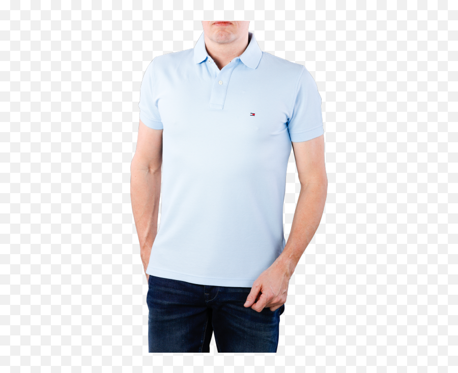 Download Tommy Hilfiger Polo Light Blue - Tommy Hilfiger Tommy Regular Polo Png,Tommy Hilfiger Logo Png