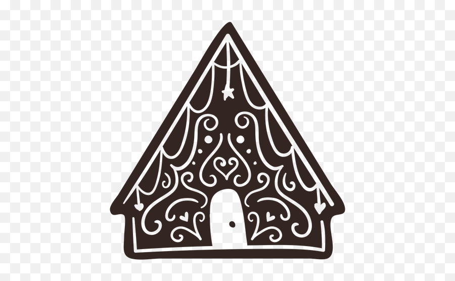 Pin - Triangle Png,House Silhouette Png