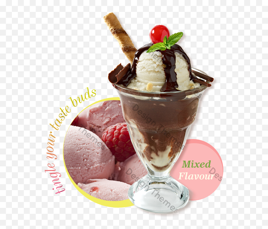 Download Single - Image Fancy Ice Cream Sundae Full Size Sundae Png,Ice Cream Sundae Png