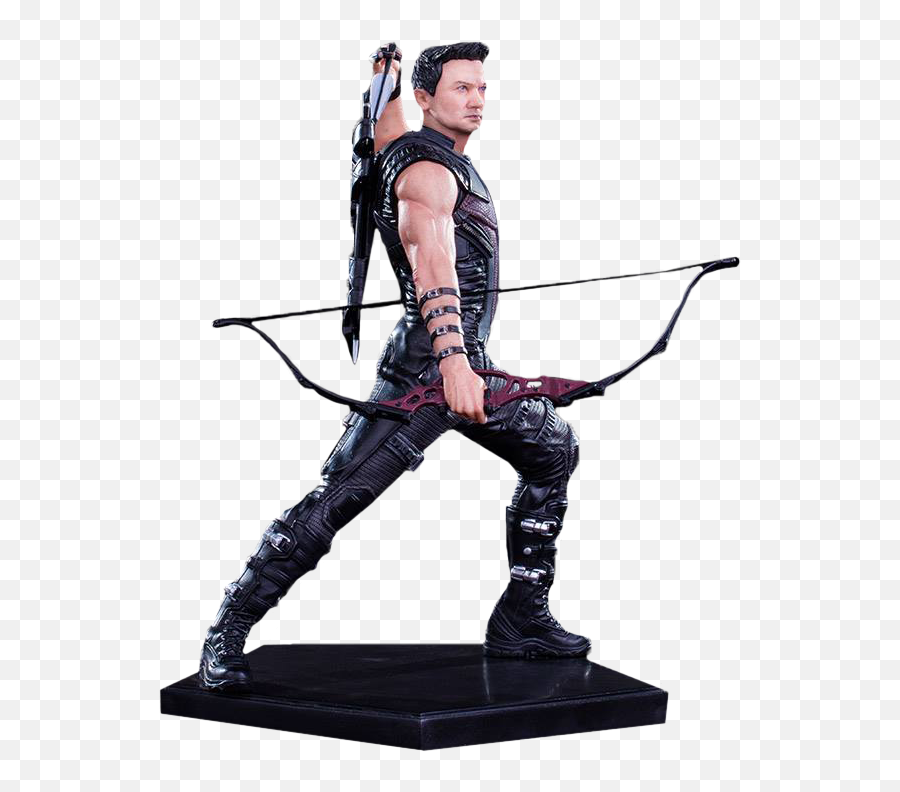 Avengers 2 Hawkeye Statue Age Of Ultron - Hawkeye Figurine Png,Hawkeye Transparent