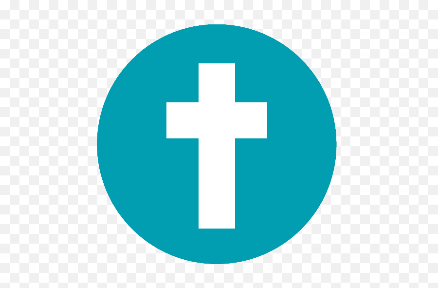 09 - What Is U201cmaking The Sign Of The Crossu201d U2014 Zion Lutheran Facebook Icon Blue Circle Png,Jesus On Cross Png