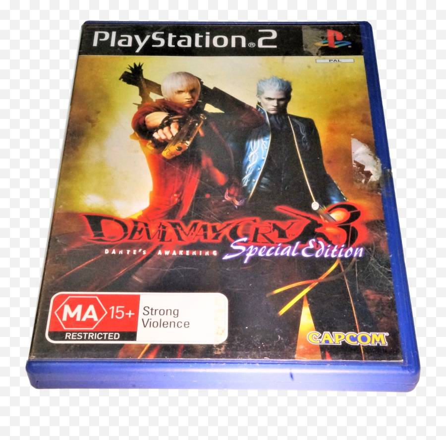 Devil May Cry 3 Danteu0027s Awakening Special Edition Ps2 Pal Complete Png