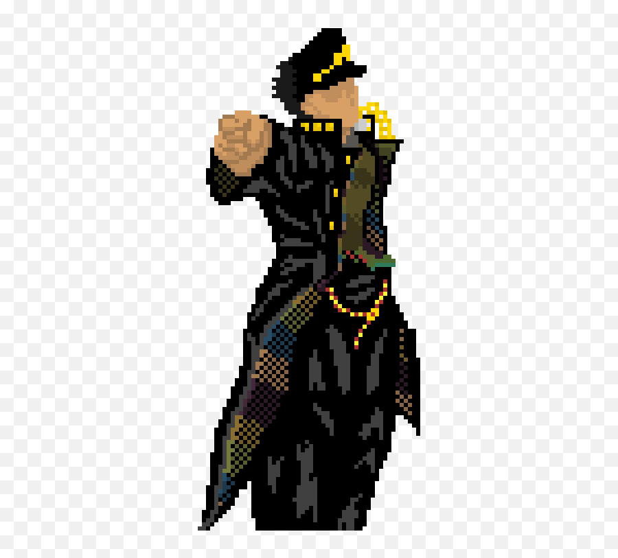 Made Jotaro Will Add Star Platinum And Animation Later - Illustration Png,128x128 Png