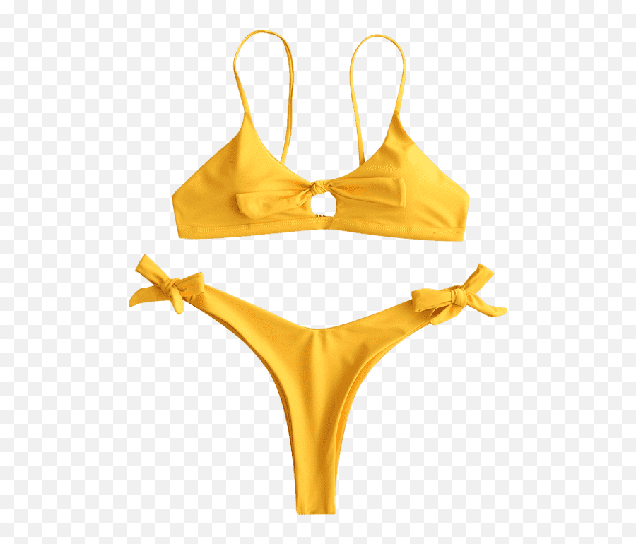 Pin - Bikini Amarillo Png Transparente,Bikini Png