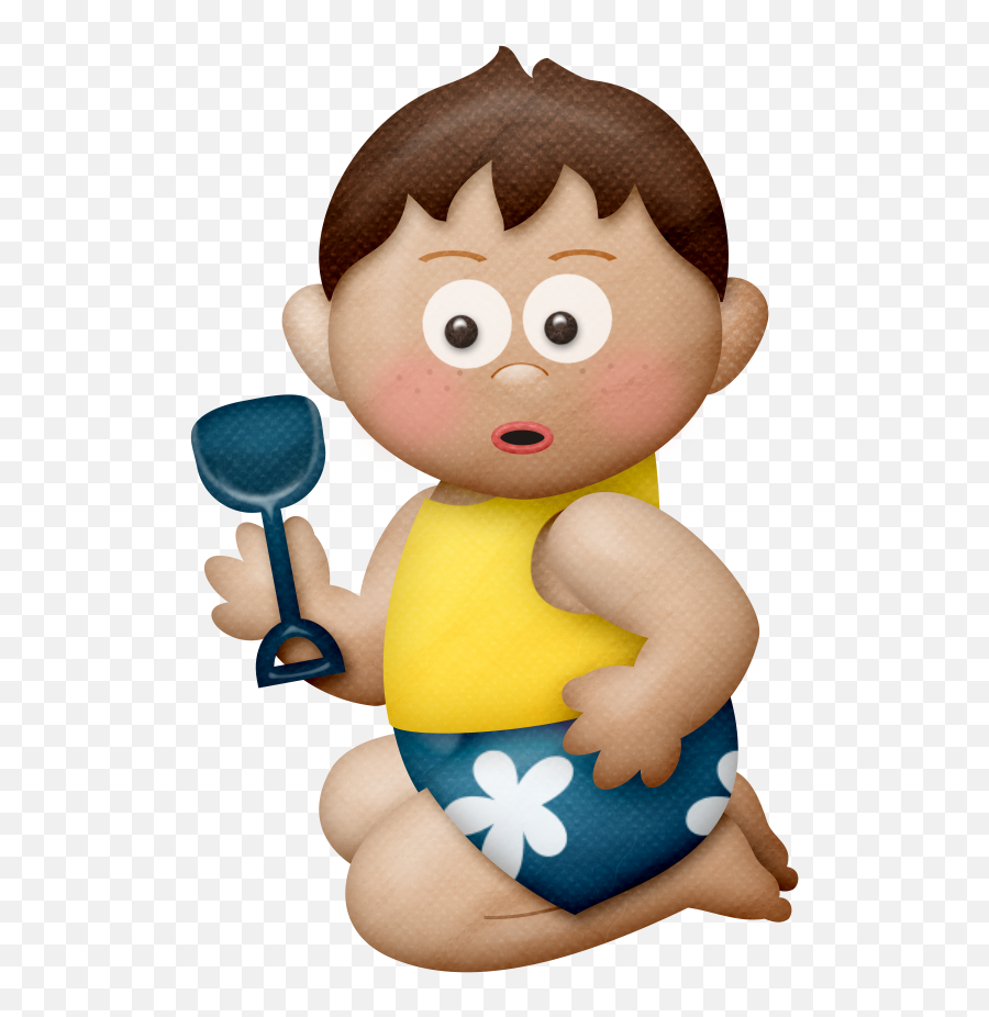 Download Niños En La Playa Png Clipart - Baby Atthe Beach Png,Playa Png