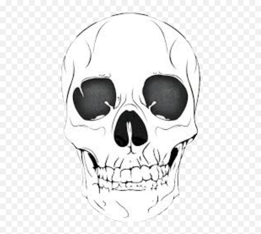 Download Calavera Skull Skeleton Esqueleto - Skull Hd Creepy Png,Skeleton Head Png
