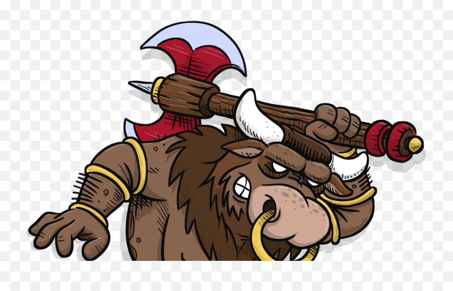 Arrrggghhh Another Blog Character Designs For A Game - Minotaur Clipart Png,Minotaur Png