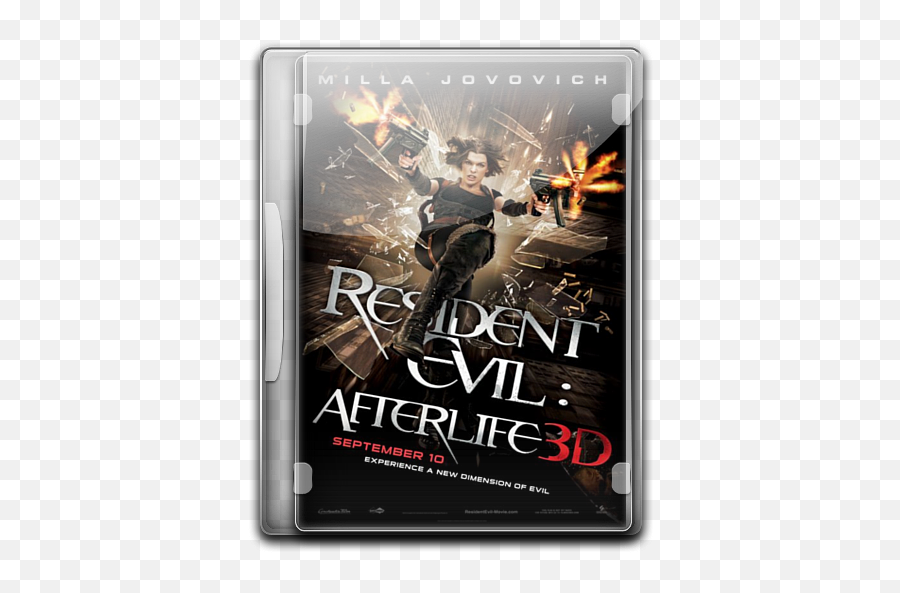 Resident Evil Afterlife V2 Icon English Movies 2 Iconset - Resident Evil Afterlife Poster Png,Resident Evil 7 Png
