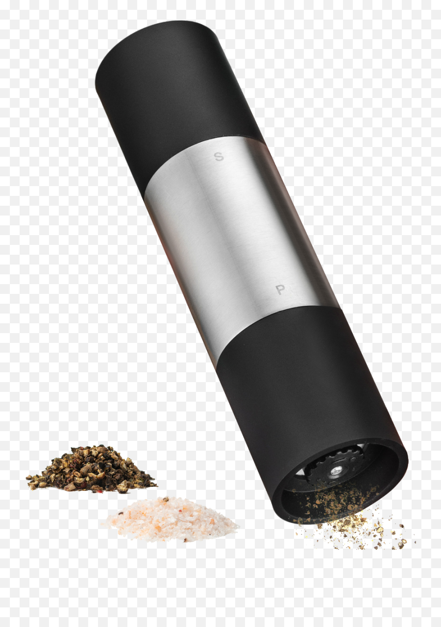 Salt And Pepper Grinder - Sleek Design For Modern Kitchens Black Pepper Png,Salt Shaker Png