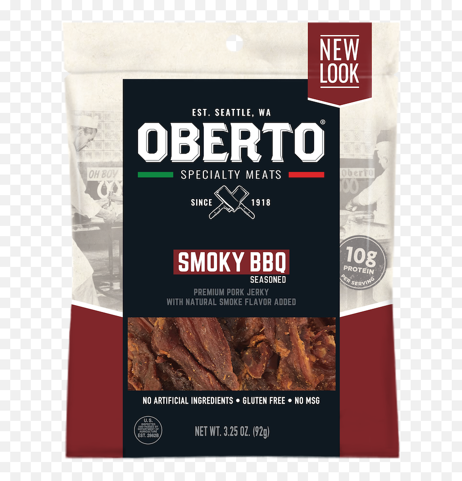 Bbq Pork U2014 Oberto - Oberto Teriyaki Turkey Jerky Png,Bbq Transparent