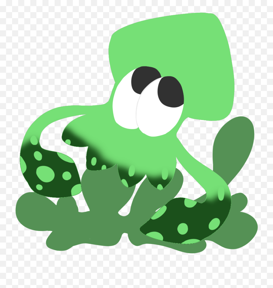 Splatoon Squid Charm Sold By Kurogabae - Fictional Character Png,Splatoon Squid Logo