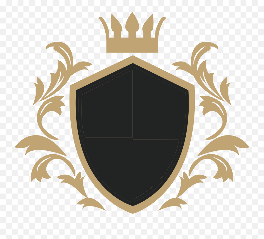 Shield Free Png Image - Hd Golden Shield Logo,Shield Png