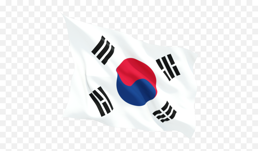 Illustration Of Flag South Korea - Transparent Korea Flag Png,South Korea Flag Png