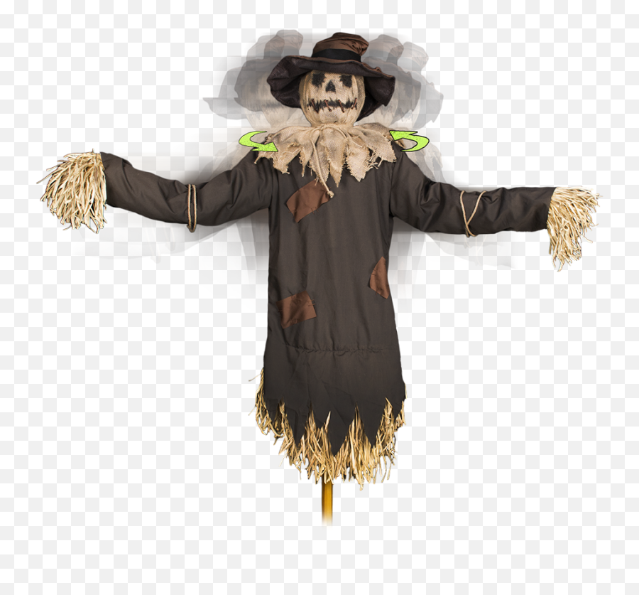 Download Halloween - Costume Hat Full Size Png Image Pngkit Scarecrow Transparent,Halloween Costume Png