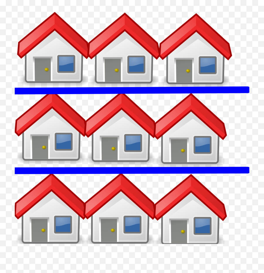 Houses Png 4 Image - 9 Houses Clipart,Houses Png