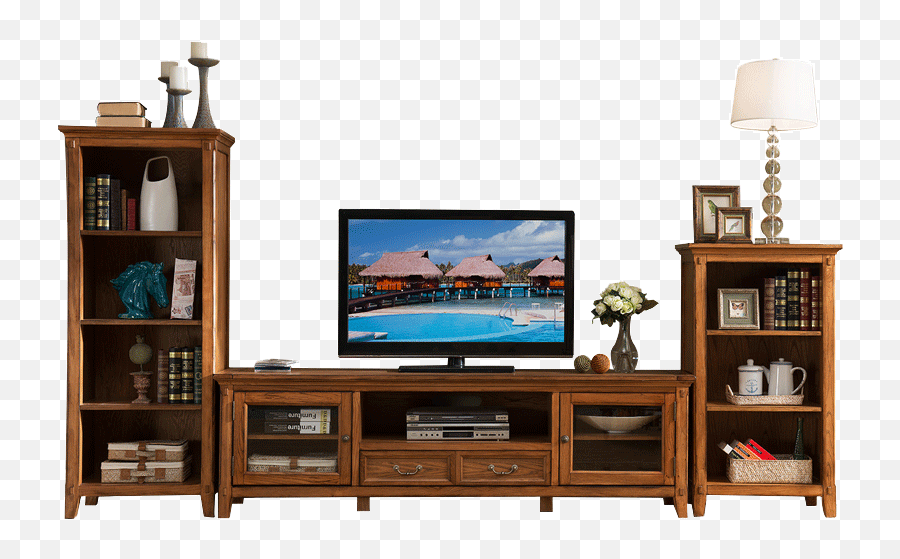 Living Room Modern Furniture Solid Wood Luxury - Lcd Png,Tv Stand Png