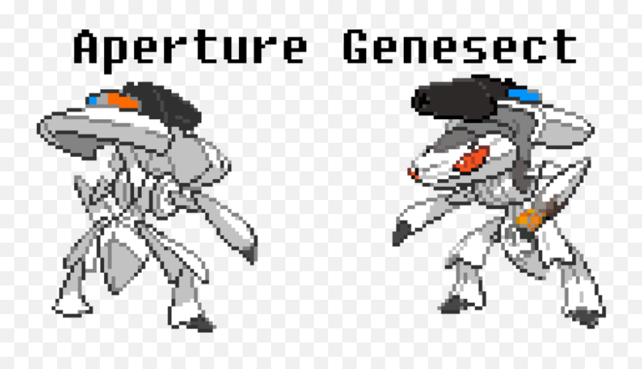 Aperture - Style Genesect Pokemon Variants Know Your Meme Fictional Character Png,Scyther Png