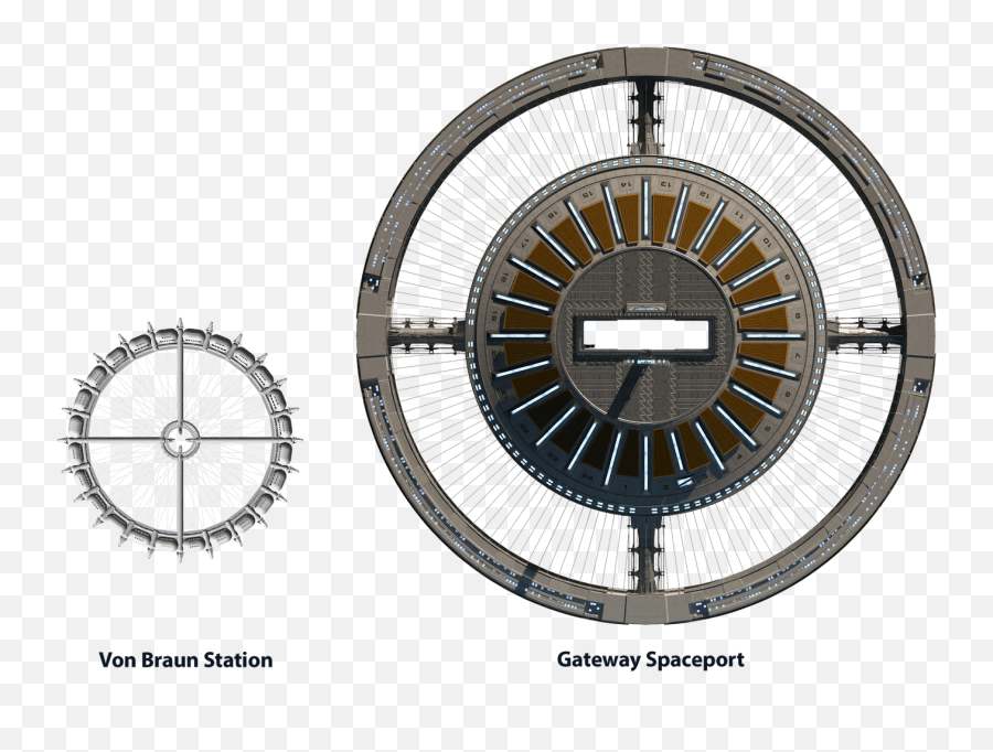 Preview Of The Gateway Foundationu0027s Plans For Two Orbiting - Voyager Station Gateway Foundation Png,Space Station Png