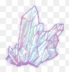 Weu0027re All Mad Here Pixel Art Cute Pastel Wallpaper - Transparent Crystal Art png