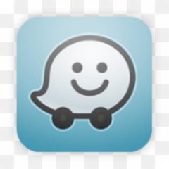 Png Background - Waze Social Gps Maps Traffic,Waze Logo