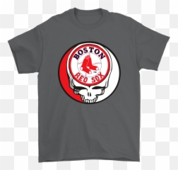 Boston Red Sox The Grateful Dead Baseball Mlb Mashup Shirts - Logos And Uniforms Of The Boston Red Sox Png,Boston Red Sox Logo Png