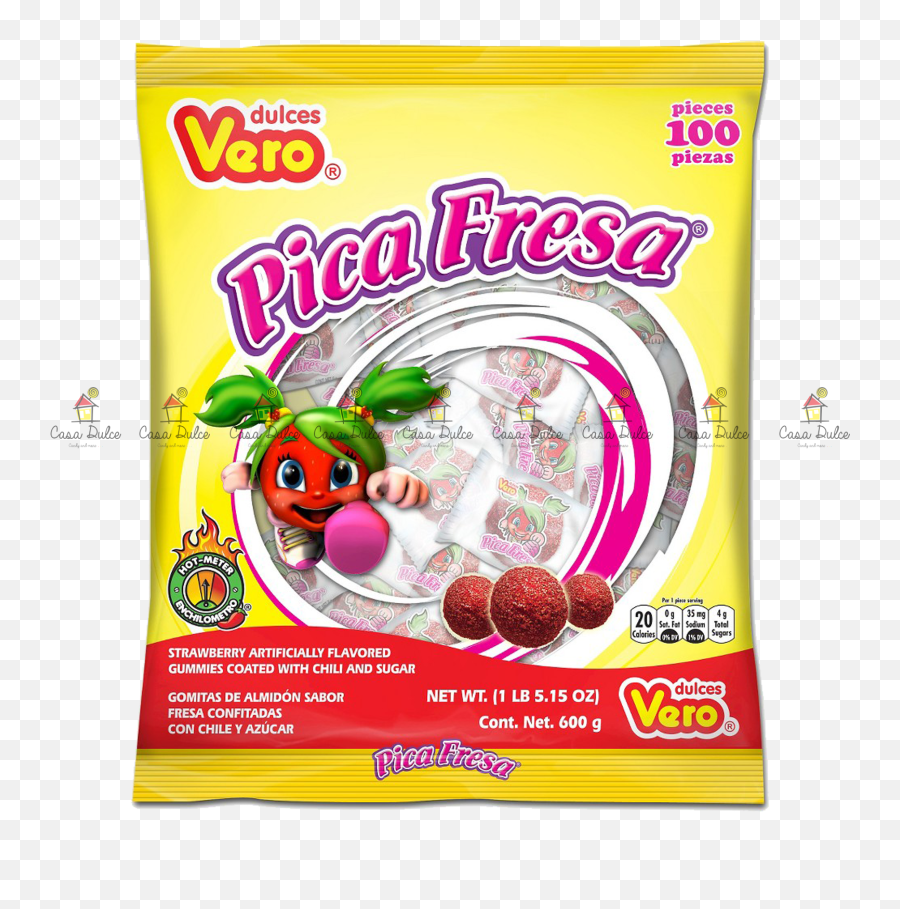 Vero - Pica Goma Fresa Casa Dulce Dulces Vero Png,Fresa Png