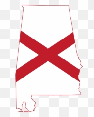 Vector Clip Art - Free Images USA Flags Clipart Alabama Map With State png