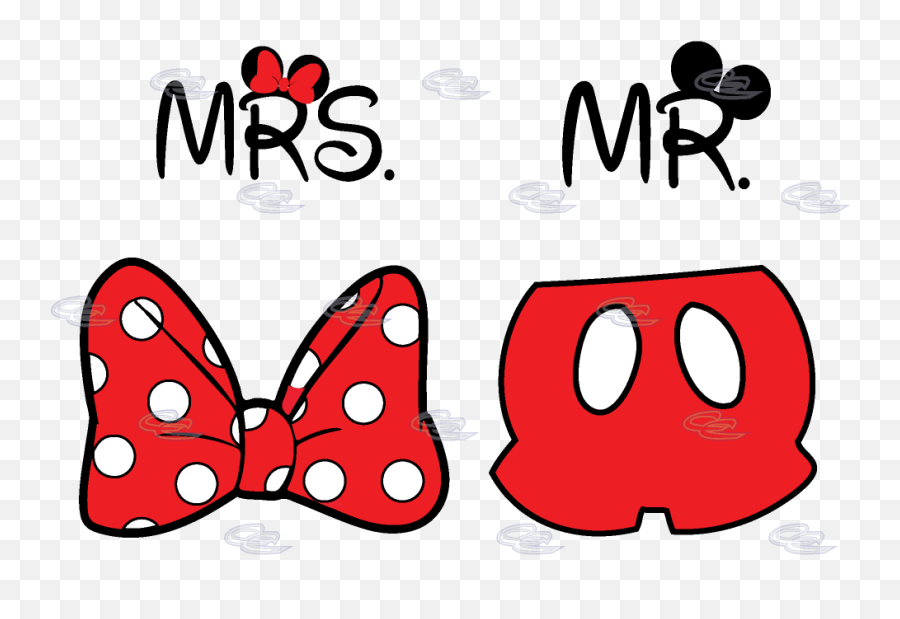 Mickey Mouse Pants Clipart Free Download - Outline Minnie Mouse Bow Png,Minnie Mouse Face Png
