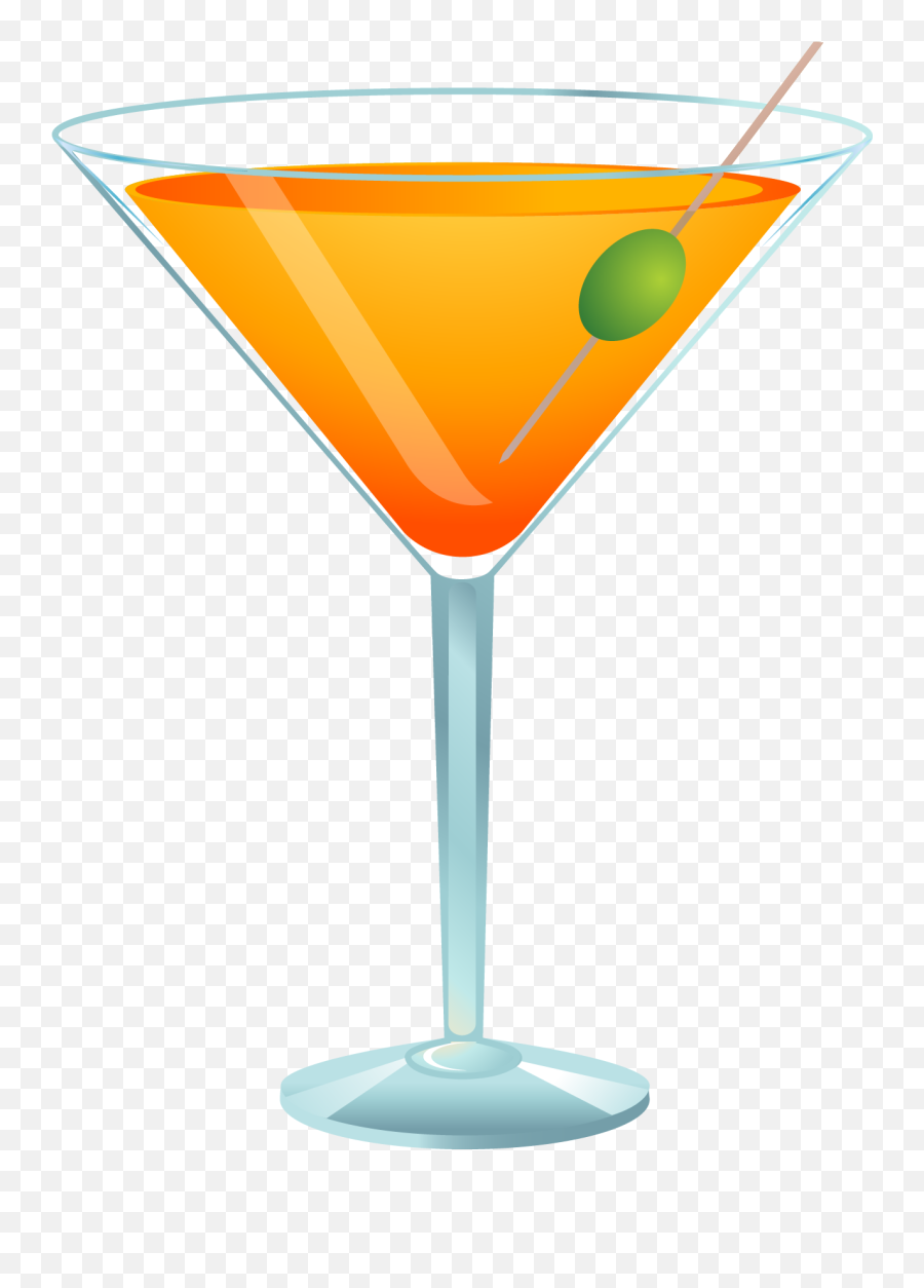 Free Martini Glass Transparent Background Download Png
