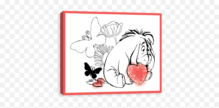 Eeyore Butterfly - Eeyore Png,Eeyore Transparent