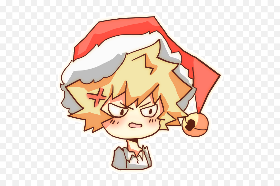 Festive Bakugo Requested By Umildor15 Bokunoheroacademia - Fictional Character Png,Bakugo Icon