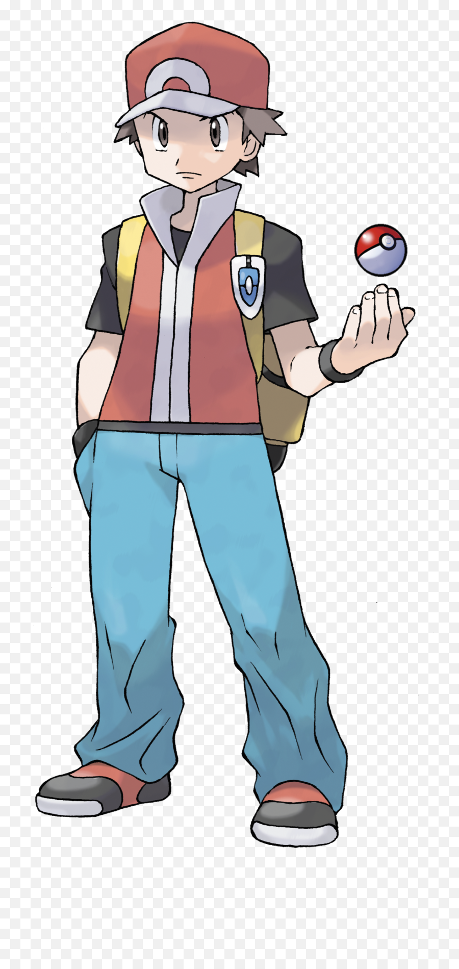 Red - Pokemon Trainer Red Png,Pokemon Red Icon
