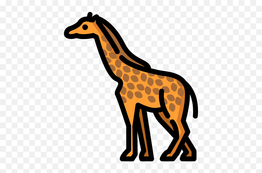 Giraffe - Free Animals Icons Animal Figure Png,Giraffe Icon