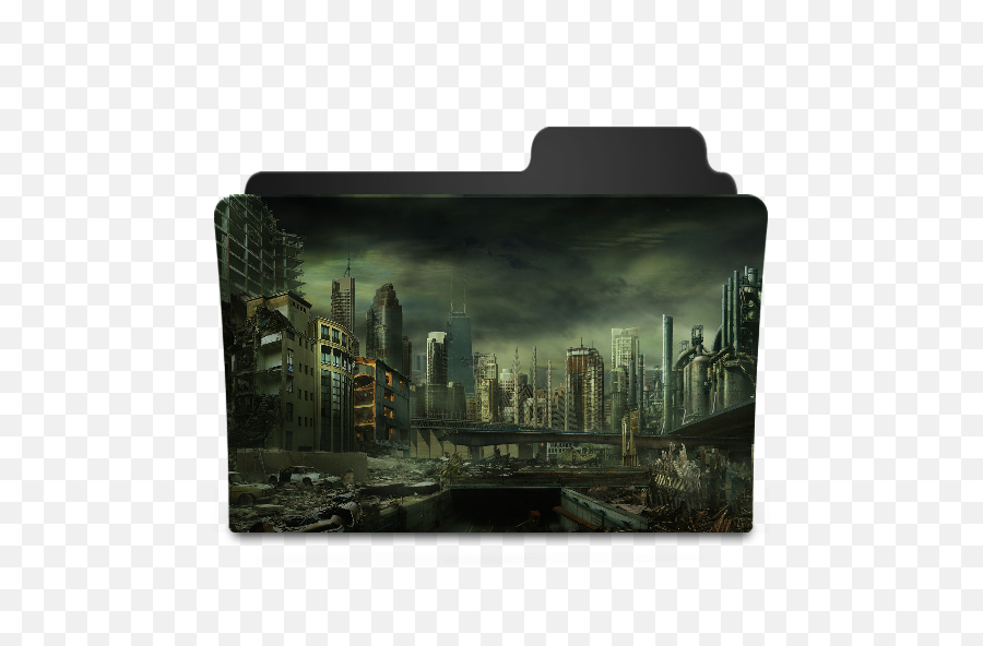 Town Free Png Transparent Image And Clipart - Apocalyptic City Hd,City Clipart Png