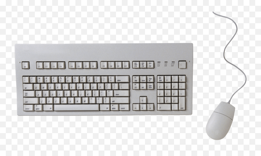 Vintage Mouse Keyboard Transparent Png - Stickpng Default Key On Keyboard,Computer Mouse Transparent