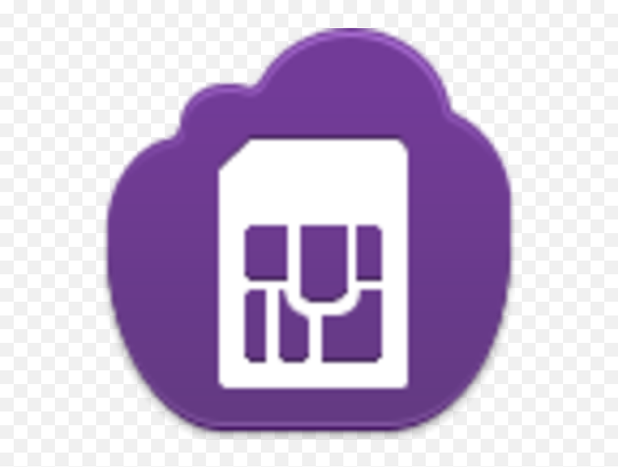 Sim Card Icon Free Images - Vector Clip Art Sim Card Violet Logo Png,Ios 9 Icon