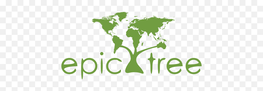 Corporate Identity Epic Tree - International Journal Of Business Communication Png,Tree Logos