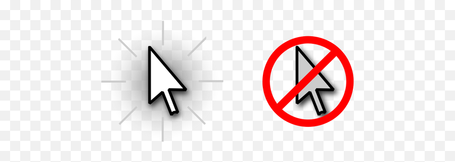 Vector Graphics Of Show Or Hide Mouse Cursor Icons Public - Signs And Symbols Found In The Community Png,Shows Icon