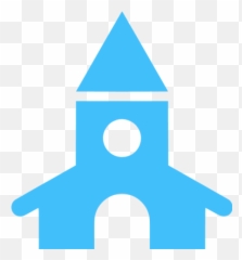 Caribbean Blue Church Icon - Free caribbean icons Church Icon Purple Png