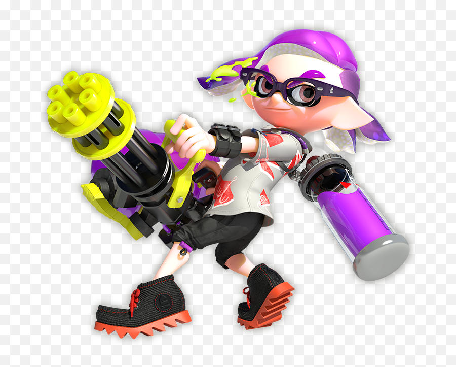 Download All Special Weapons In Splatoon 2 Are Brand New Png - Splatoon 2 Png,Inkling Png