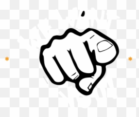 Download We Want You Hand Image - Png