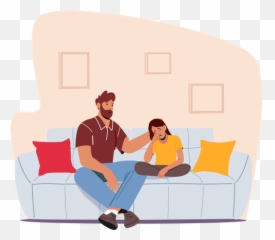 Forgiveness Icon - Download in Glyph Style Parents And Children Talking Clipart png