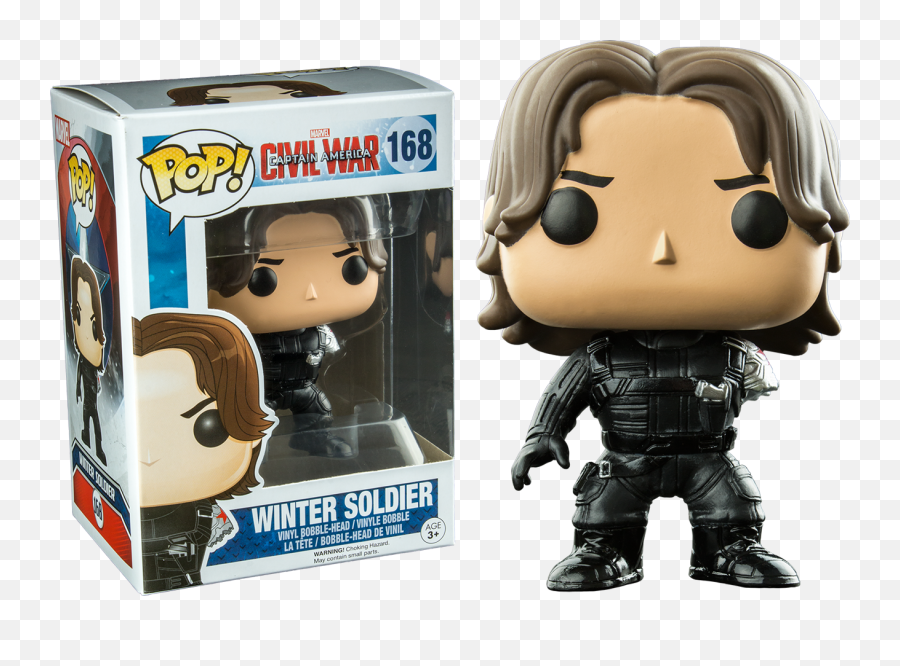 Bucky Barnes Pop Avengers 3 Infinity War Vinyl - Bucky Barnes Pop Vinyl Png,Bucky Barnes Png